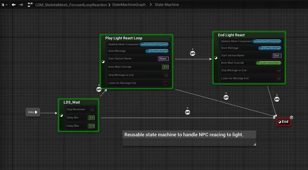 Keeper - Reusable reaction state machine