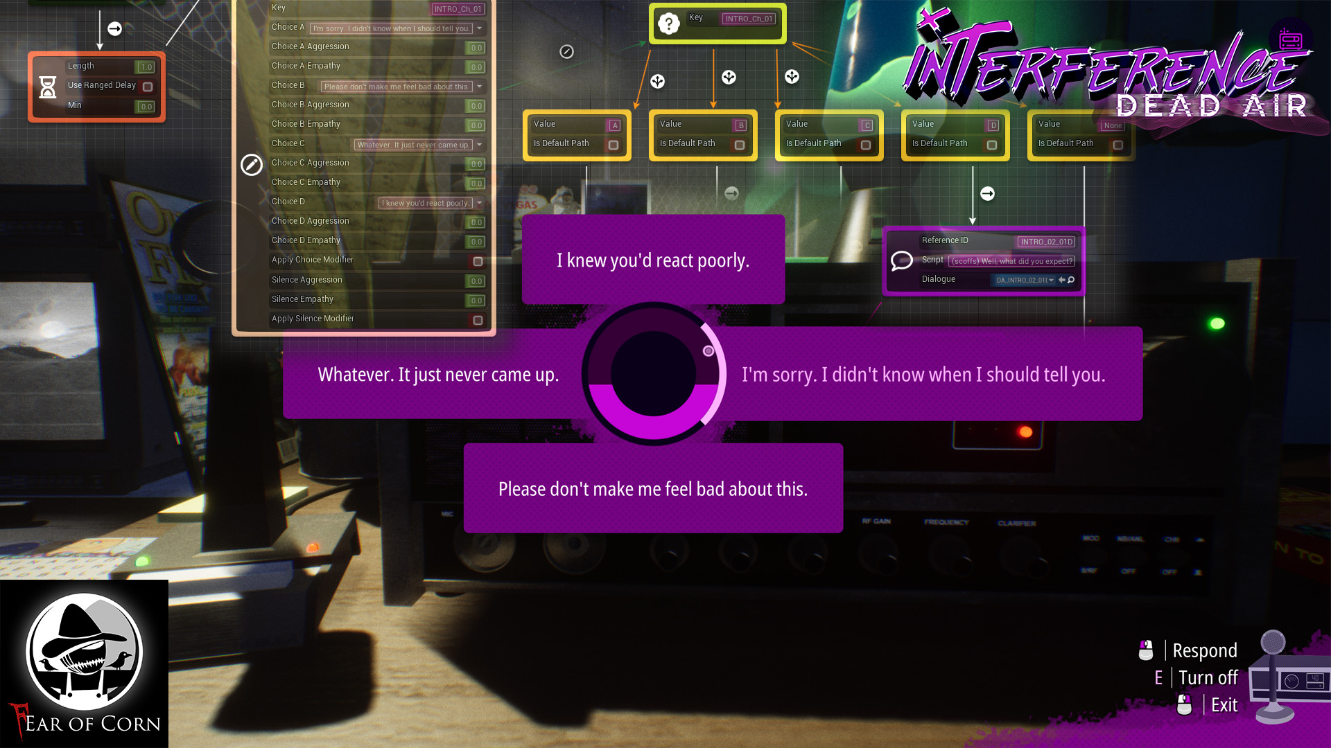 Interference: Dead Air - Narrative Flow