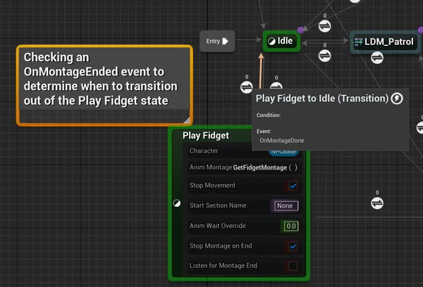 Keeper - Animation montage event handling