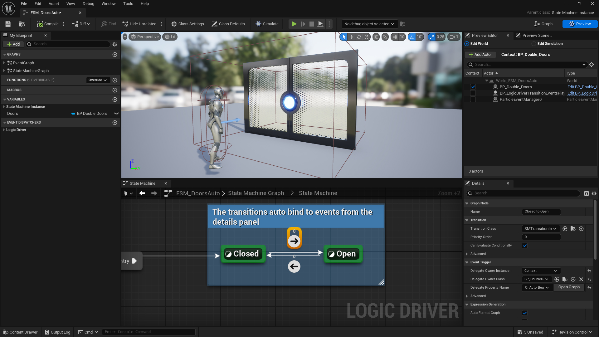 Preview Mode (Doors)