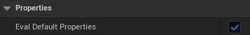EvalDefaults